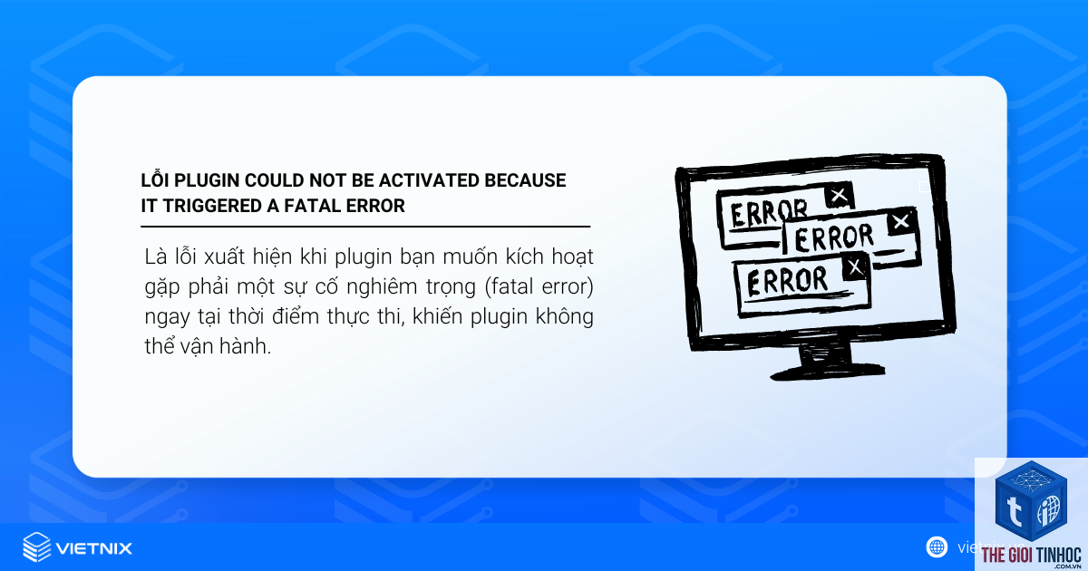 plugin wordpress fatal error khi kích hoạt - Hình 1