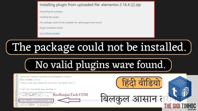 plugin wordpress invalid package - Hình 3