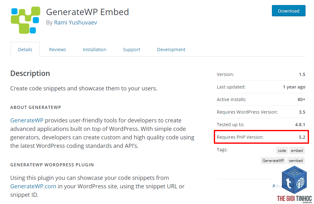 plugin wordpress requires newer php - Hình 4