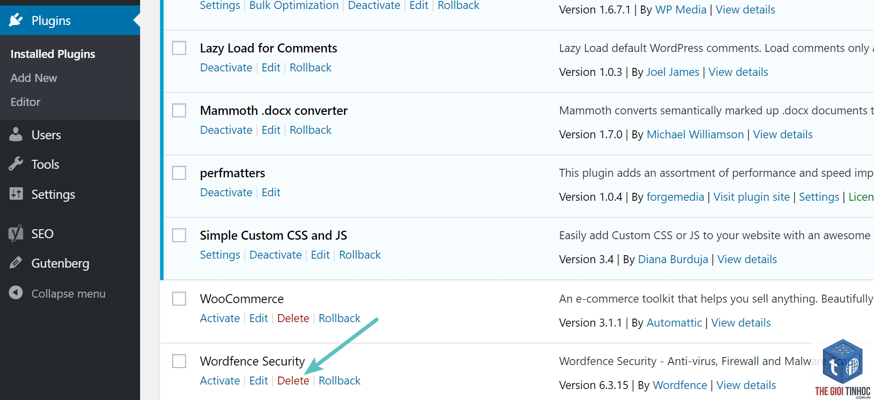 plugin wordpress uninstall cleanup failed - Hình 4