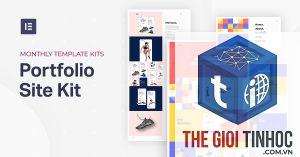portfolio template elementor