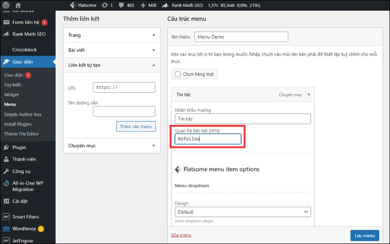 quản lý điều hướng wordpress - Hình 5