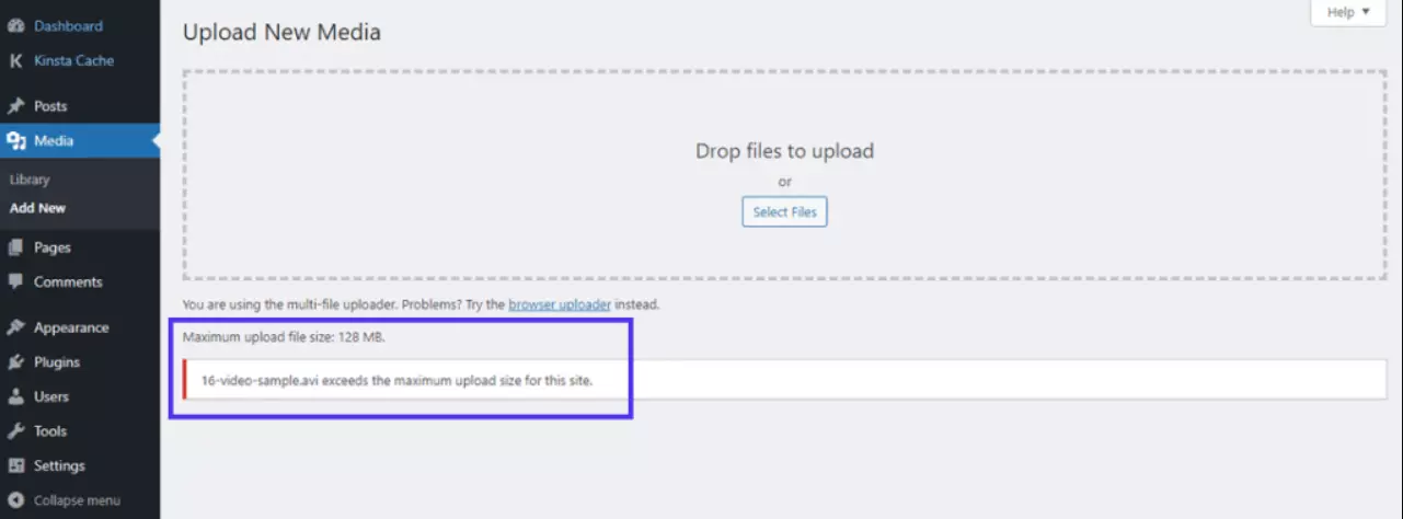 quản lý file upload wordpress - Hình 2
