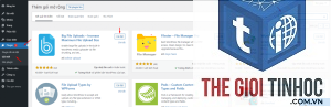 quản lý file upload wordpress