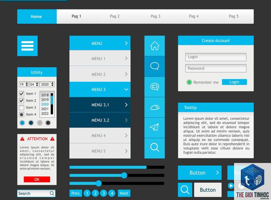 quản lý layout trong wordpress