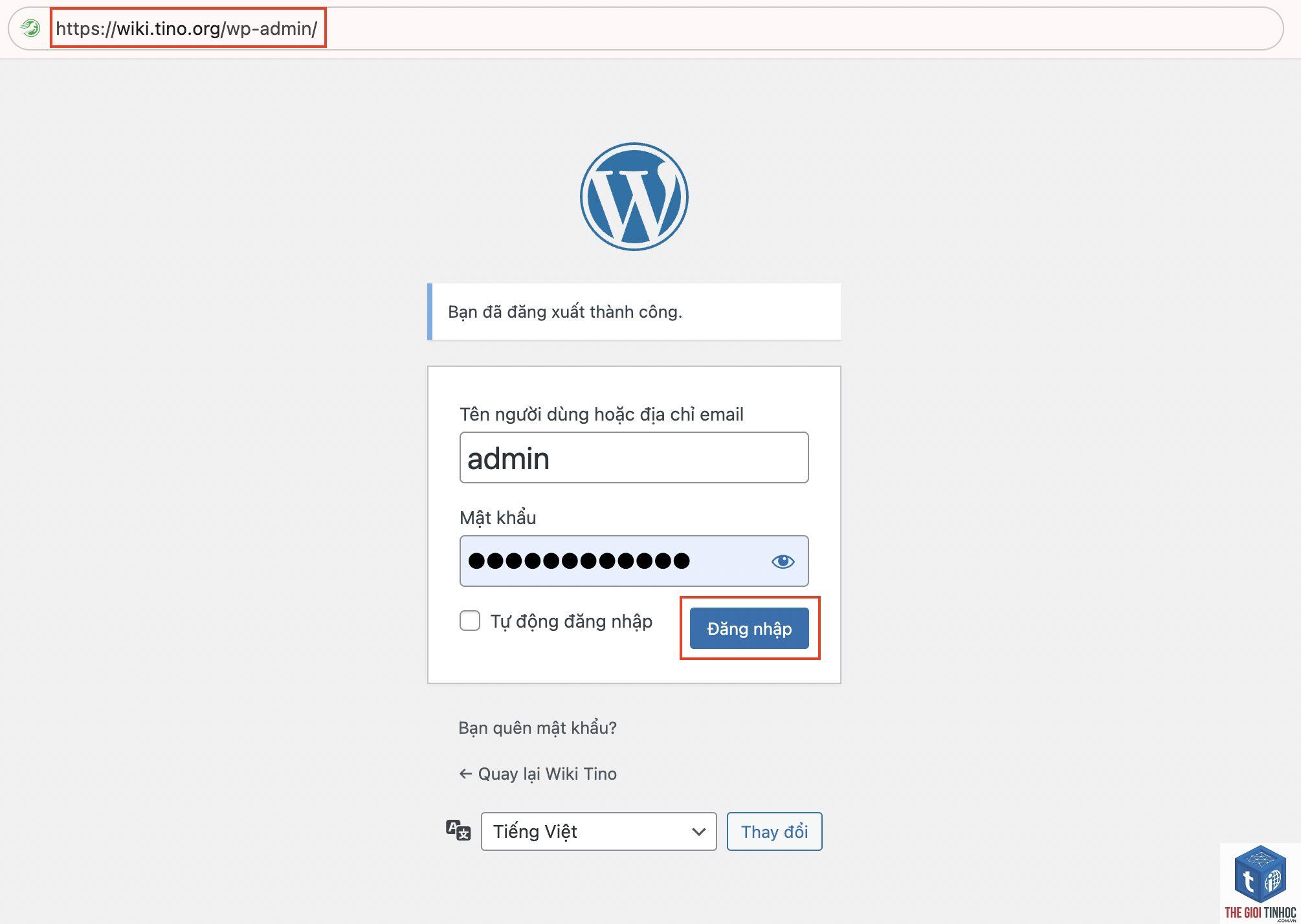 quản lý tài khoản wordpress - Hình 3