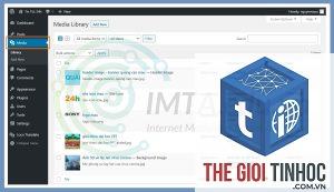 quản lý thư viện media wordpress