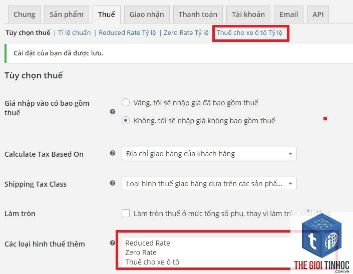 quản lý thuế woocommerce - Hình 3