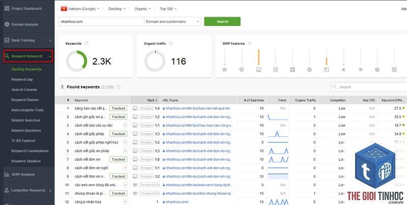 rank tracker keywords là gì - Hình 3