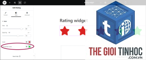 rating widget elementor