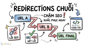 redirect chains là gì trong ahrefs