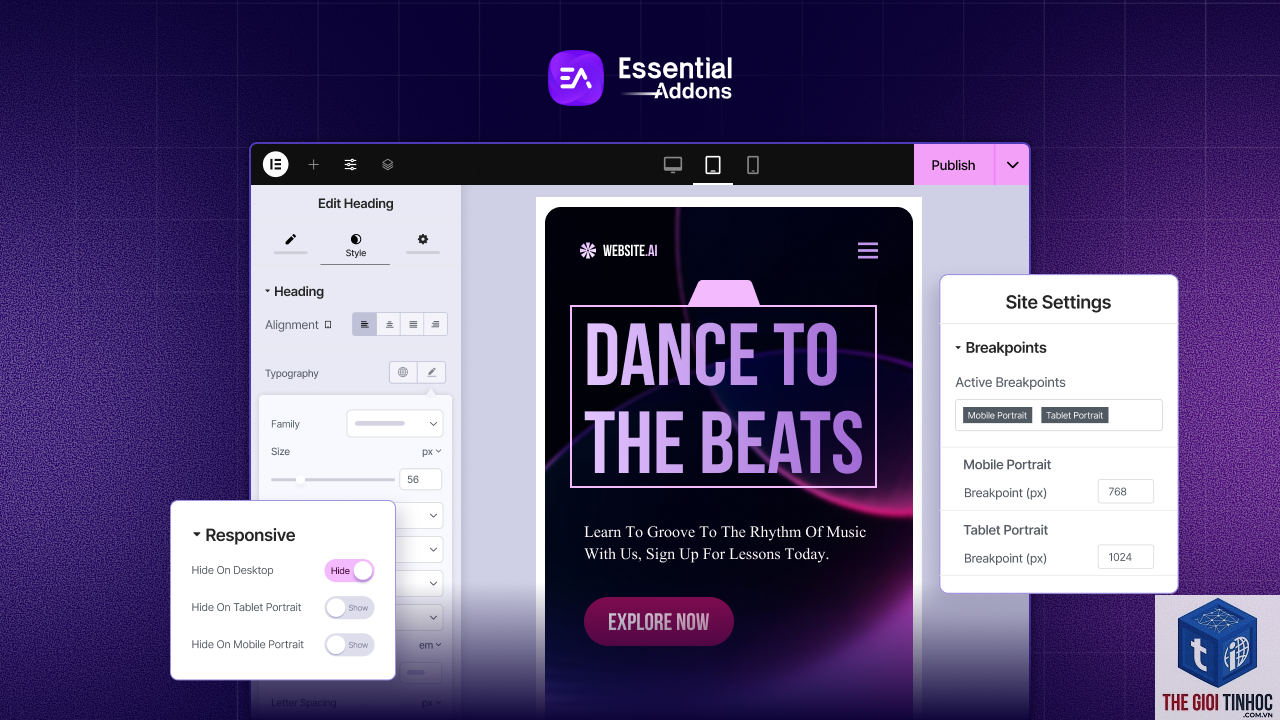 responsive layout elementor - Hình 5