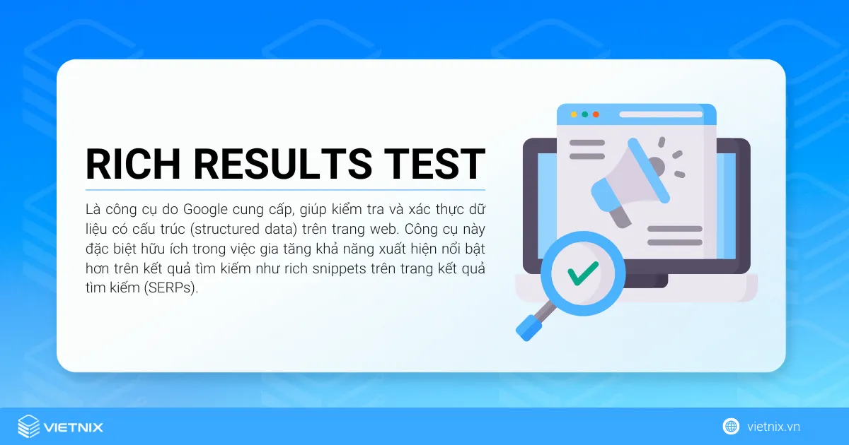 rich result test là gì
