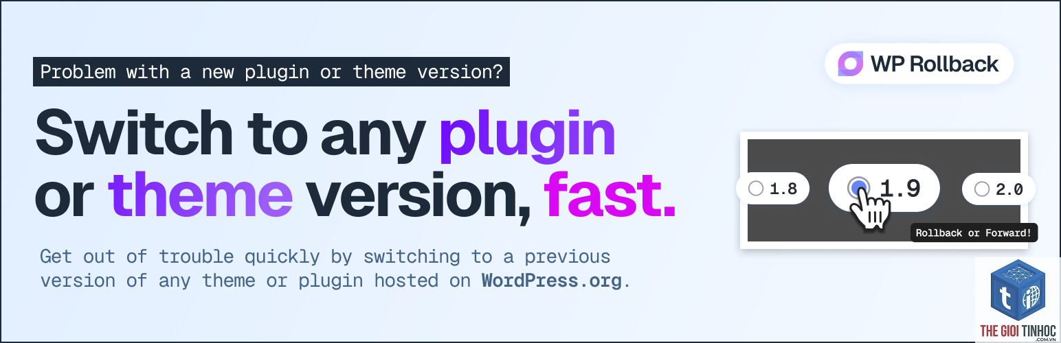 rollback plugin wordpress - Hình 3