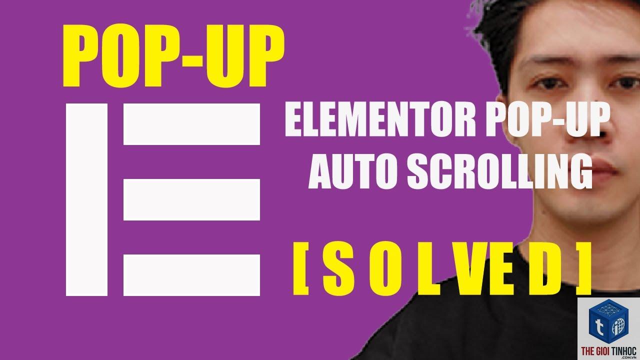 scroll popup elementor - Hình 5