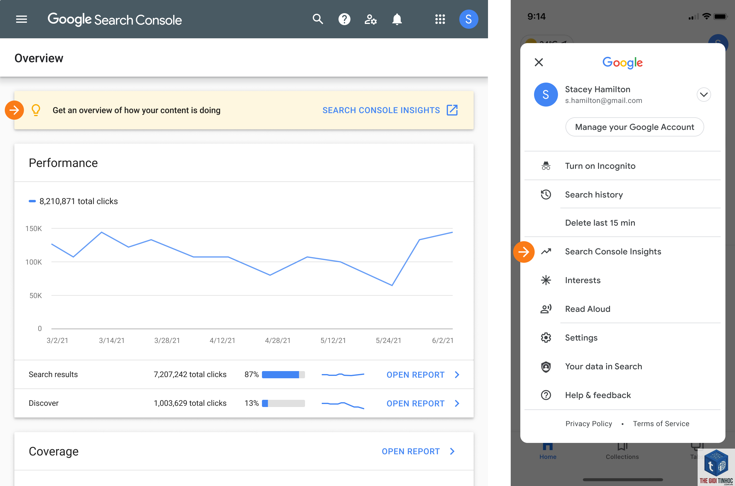search console insights report là gì - Hình 3
