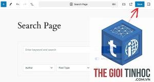 search type filter là gì