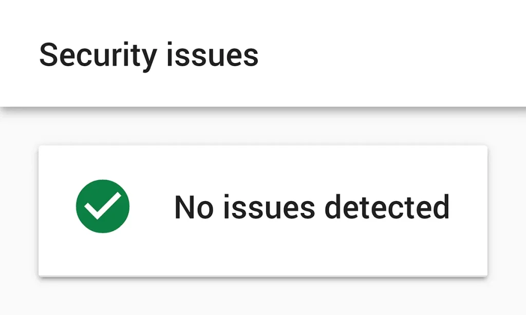 security issues là gì trong gsc