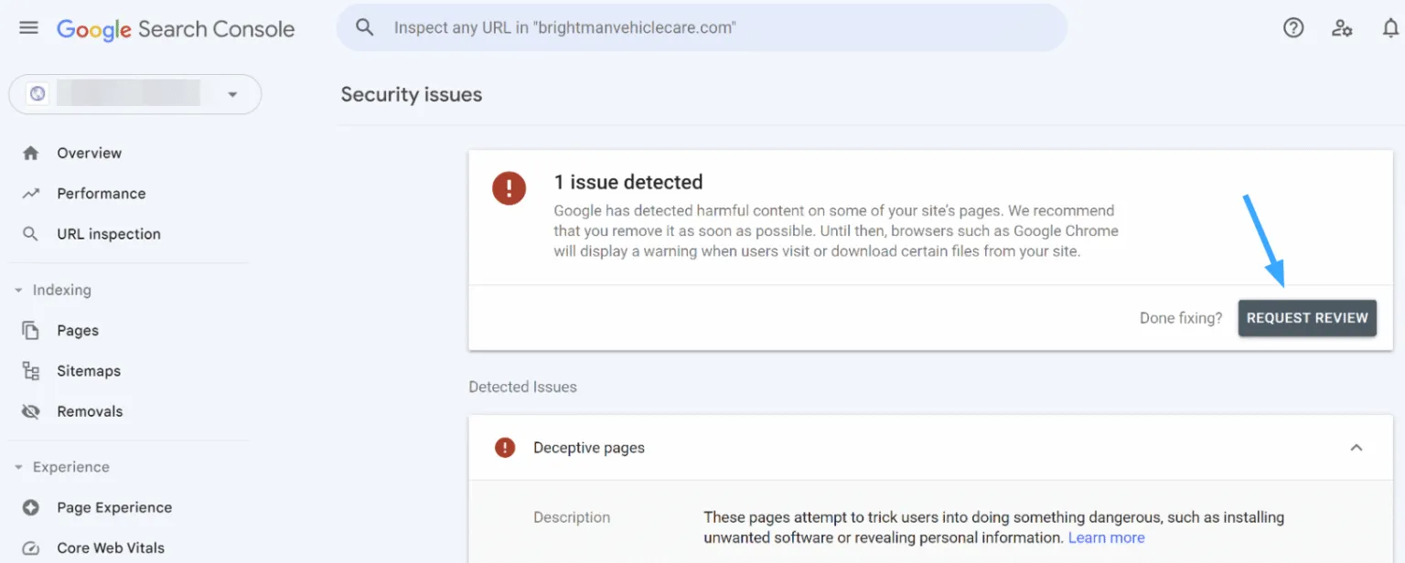 security issues là gì trong gsc - Hình 5