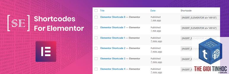 shortcode widget elementor - Hình 5