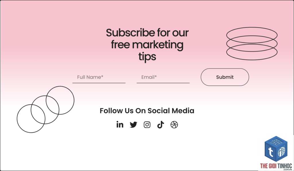 social icons widget elementor - Hình 5