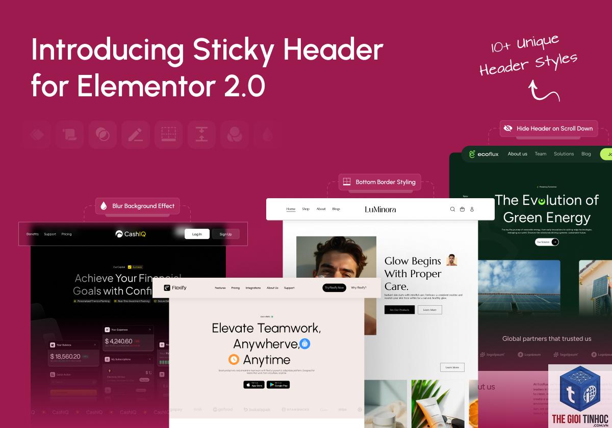 sticky effects elementor - Hình 4