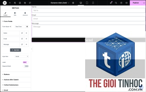 subscription form elementor