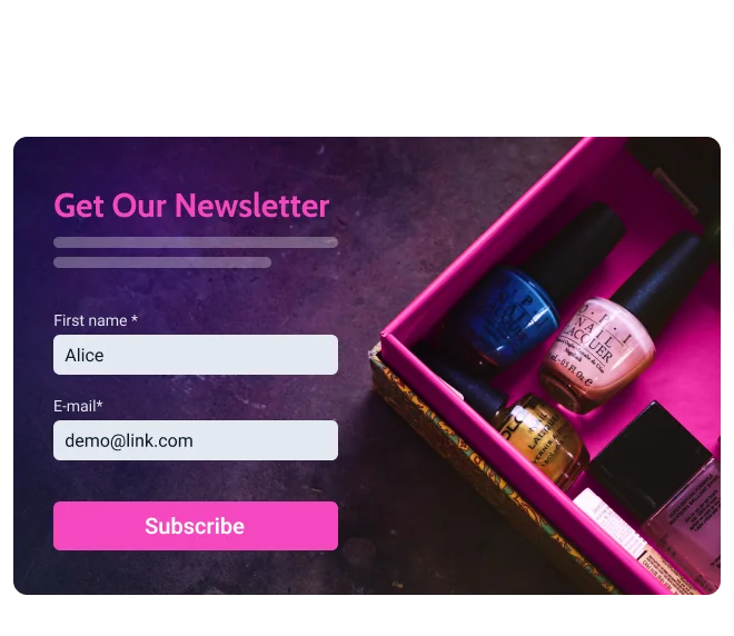 subscription form elementor - Hình 5