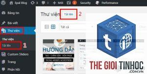 tải ảnh lên wordpress