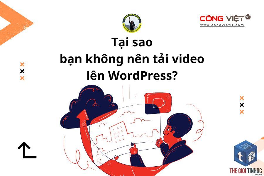 tải video lên wordpress