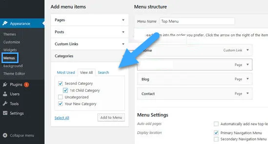 tạo category cha wordpress - Hình 5