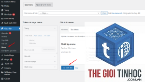 tạo menu đa cấp wordpress