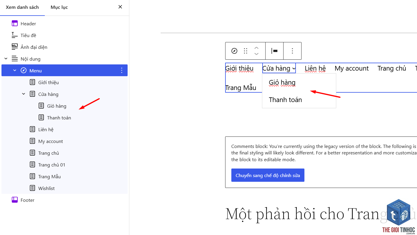 tạo menu đa cấp wordpress - Hình 5