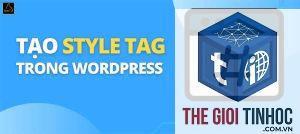 tạo tag wordpress