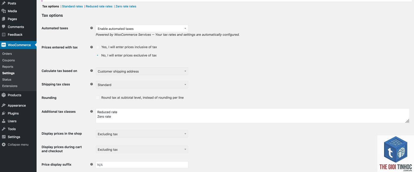 tax class woocommerce - Hình 3