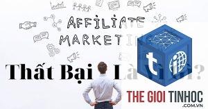 thất bại affiliate marketing