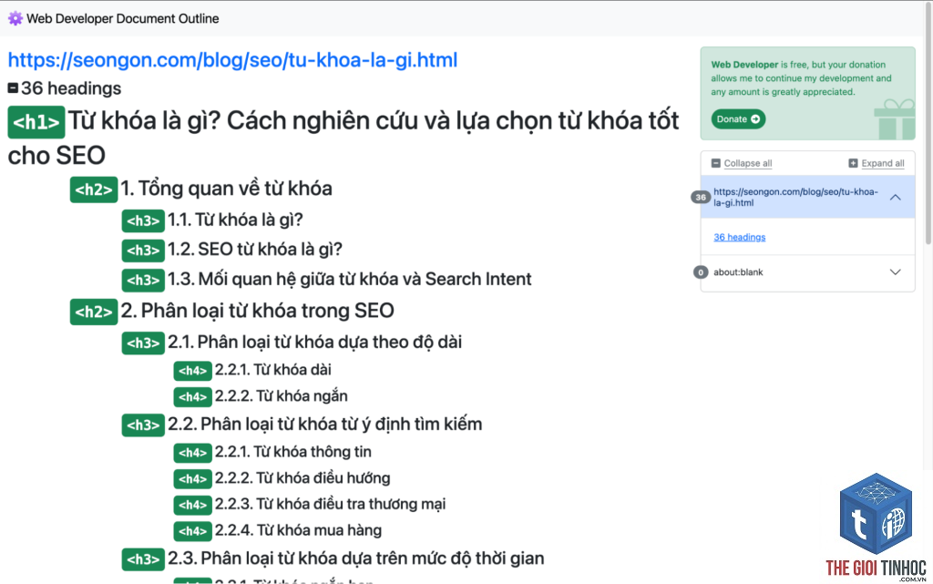 thẻ h1 là gì
