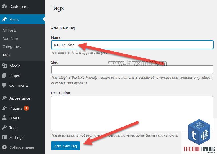 thêm tag cho bài viết wordpress - Hình 1