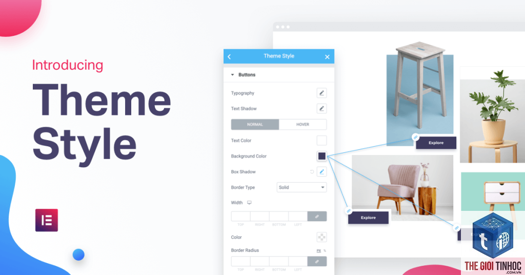 theme style elementor
