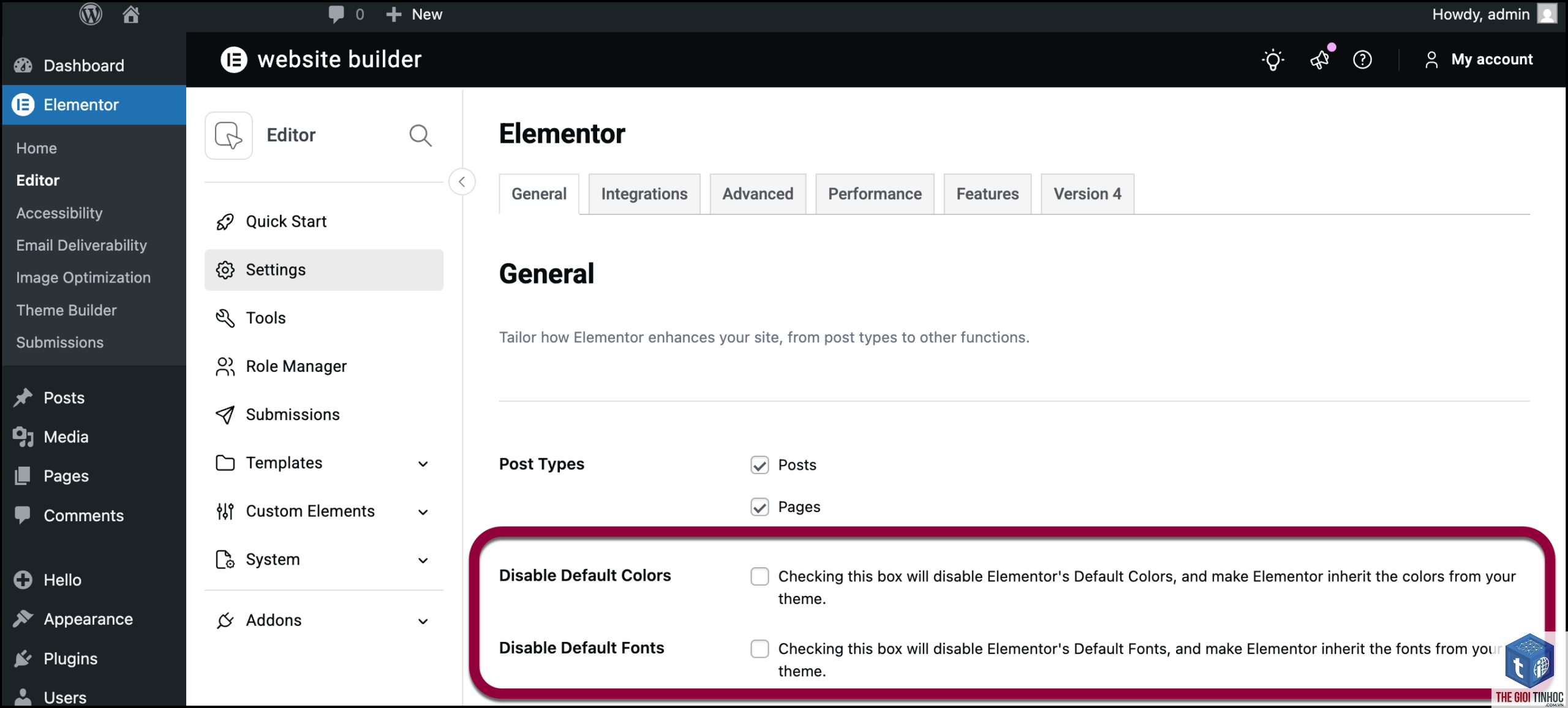 theme style elementor - Hình 4