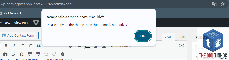 theme wordpress activation key lỗi - Hình 2