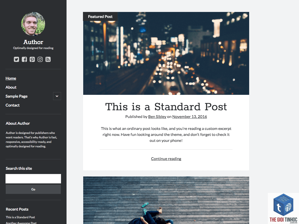 theme wordpress author page lỗi - Hình 2