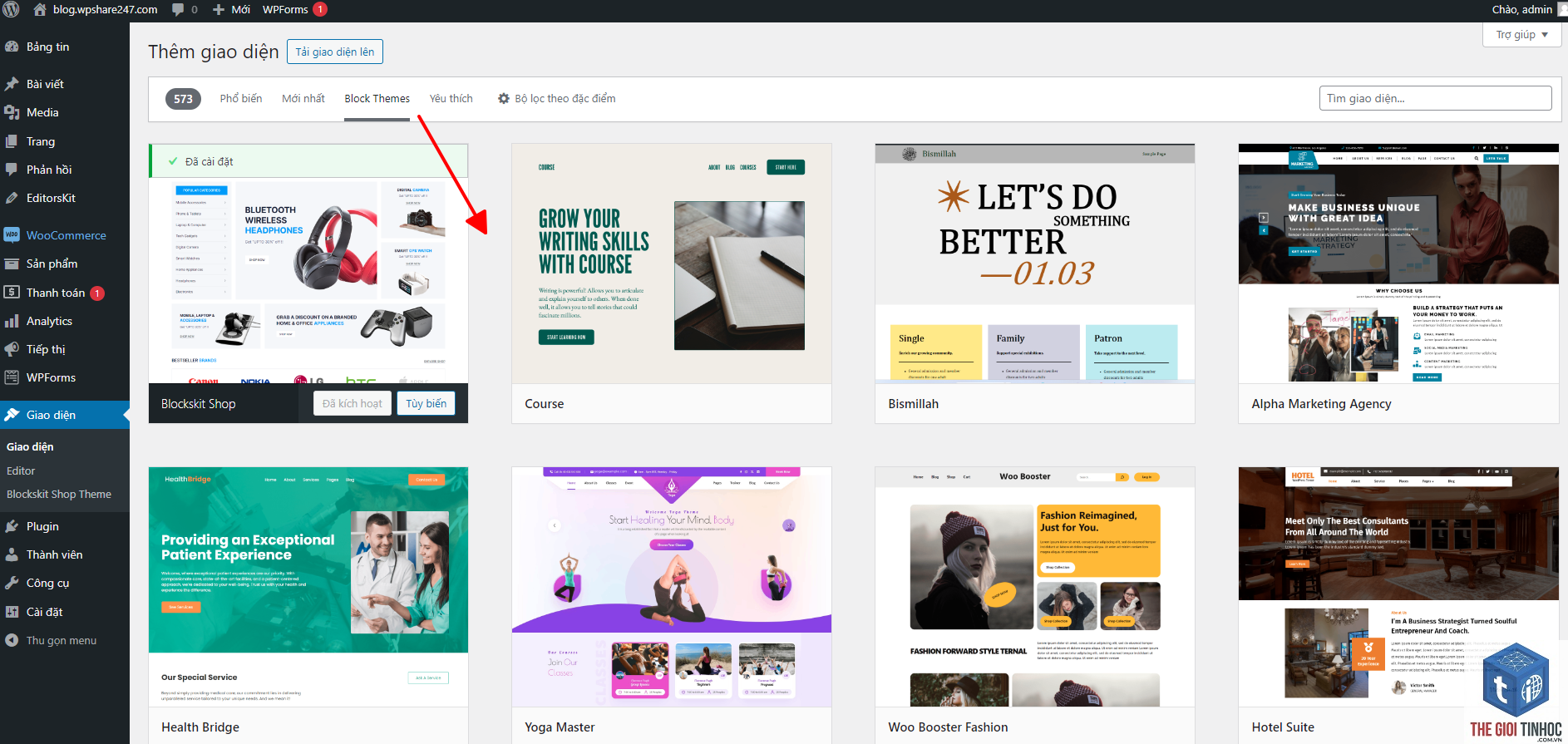 theme wordpress block patterns là gì - Hình 4