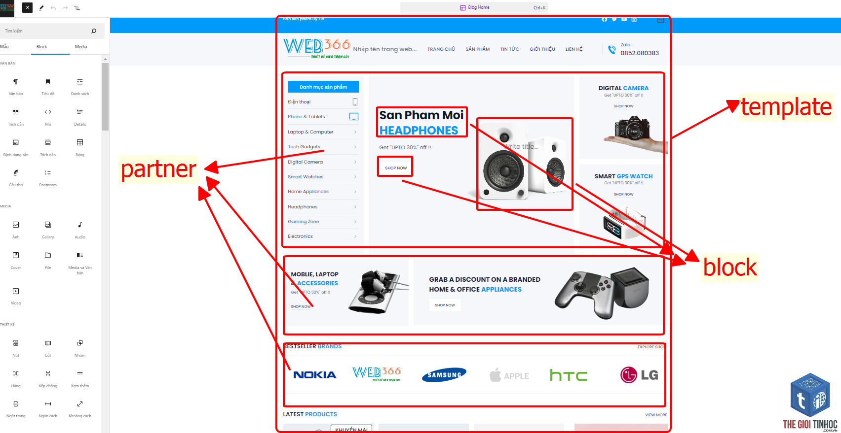 theme wordpress block patterns là gì - Hình 5