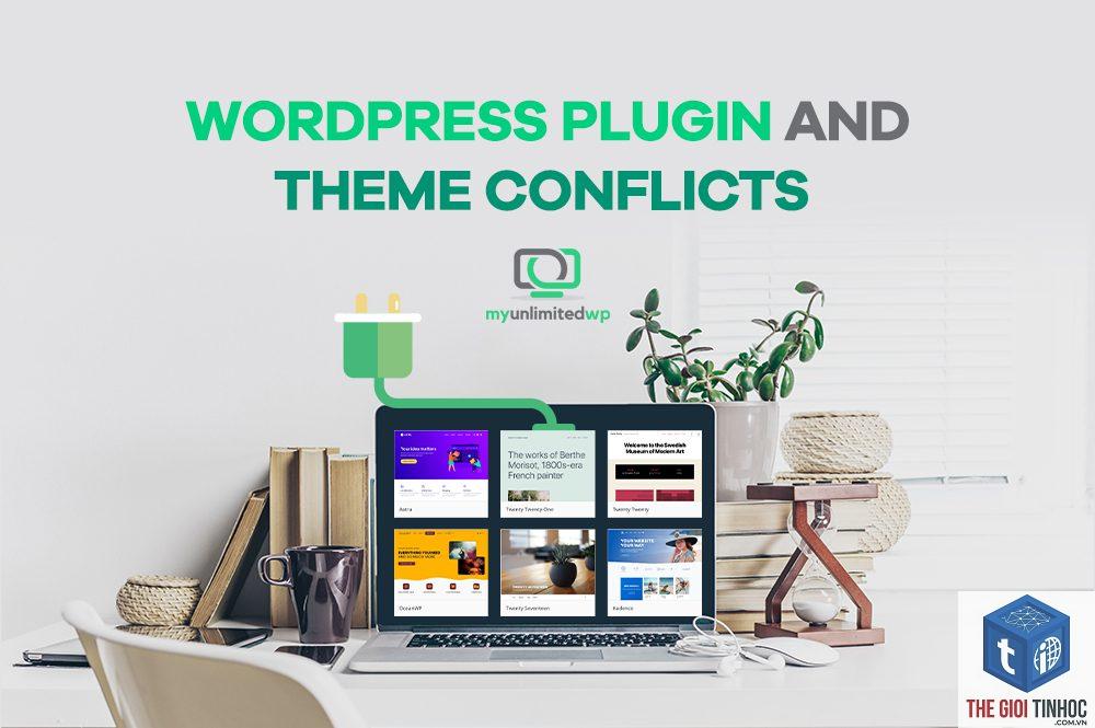 theme wordpress css conflict