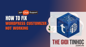 theme wordpress customizer lỗi js