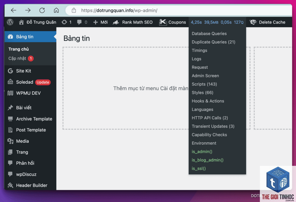 theme wordpress database query lỗi - Hình 2