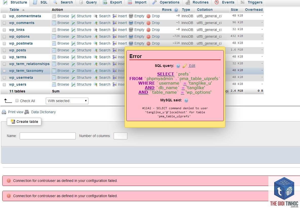 theme wordpress database query lỗi - Hình 4