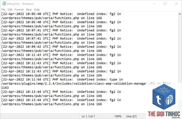 theme wordpress error log - Hình 2
