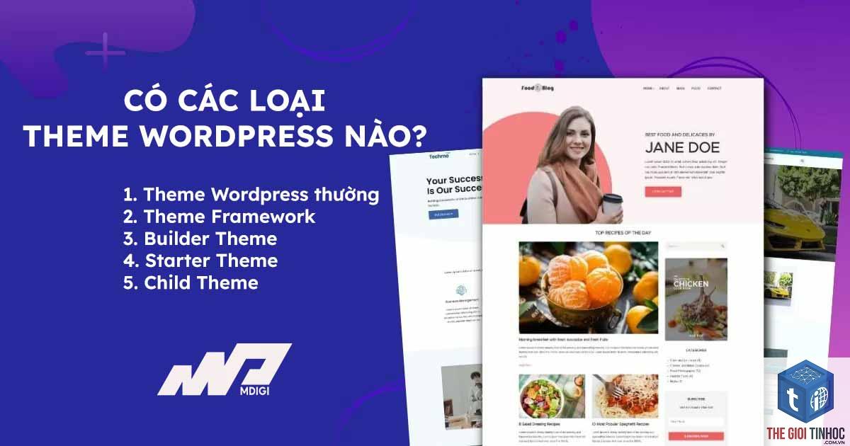 theme wordpress framework vs theme thường - Hình 1